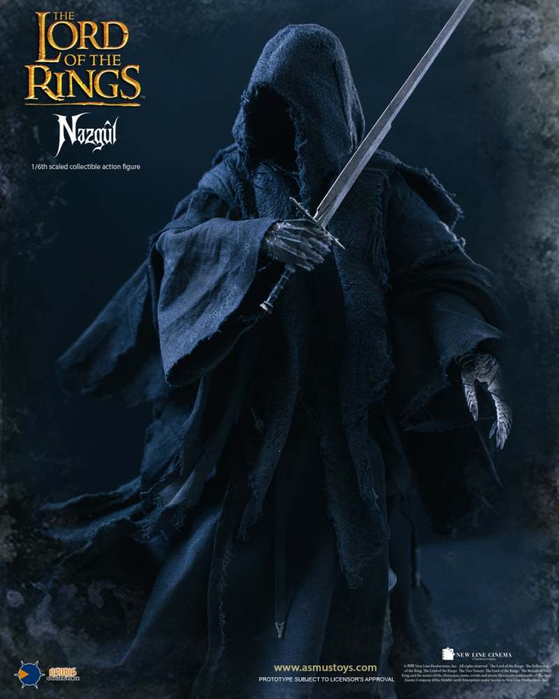 Asmus Toys《魔戒》戒靈（Nazgûl）1/6 比例收藏級人偶 升級版合金盔甲、侍奉黑暗的僕人自深淵再來！