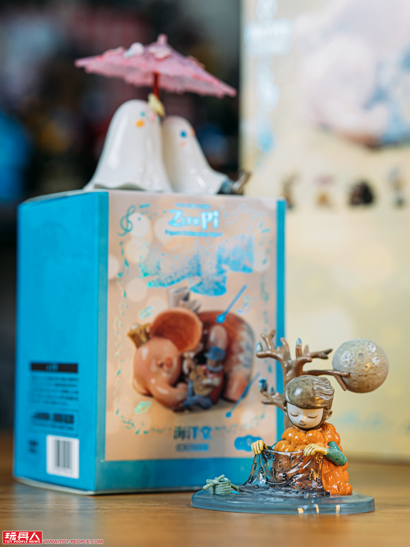 海洋堂 × Zu and Pi 陋室五月【嘆息星河系列第四彈-卡夫卡的月光曲】開箱報告 細緻度再次昇華、堪稱掌中藝術的盒玩！