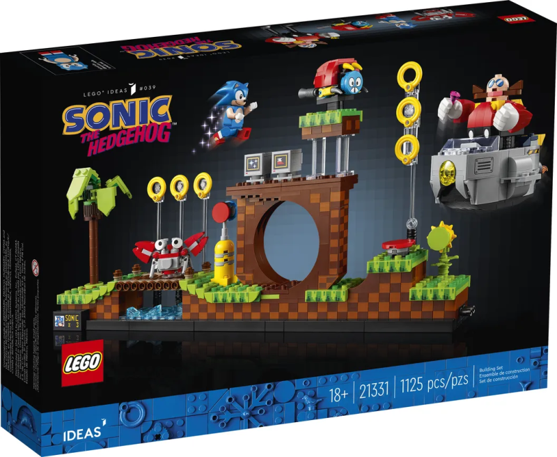 LEGO 21331 Ideas 系列「音速小子」（Sonic The Hedgehog）曝光！