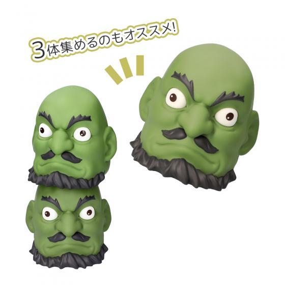 橡子共和國《神隱少女》湯婆婆的三顆綠色頭變成「舞首軟膠存錢筒」啦！