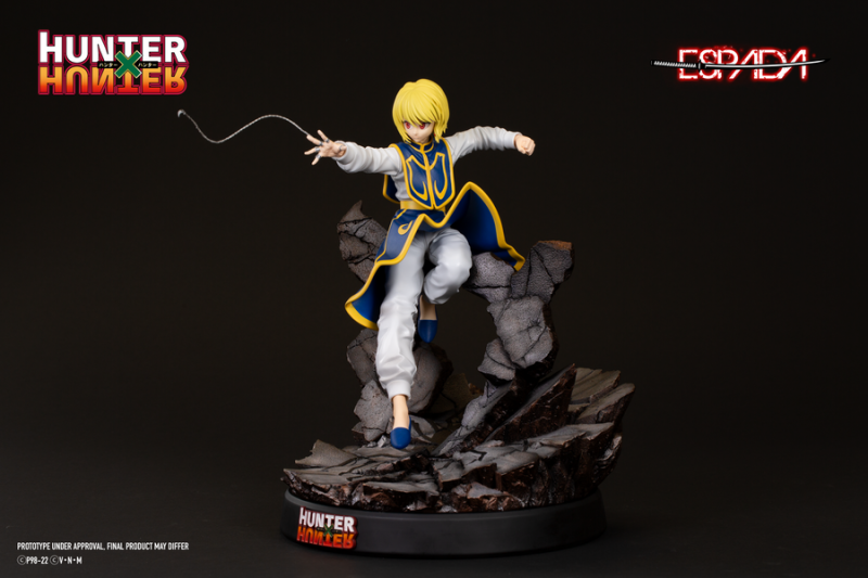 鎖鍊殺手！Espada Art《獵人HUNTER×HUNTER》酷拉皮卡 1/6比例 限量雕像