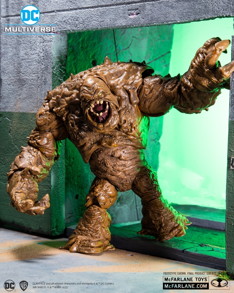 麥法蘭DC Multiverse【泥臉】Clayface 可動人偶公開！ | 玩具人Toy