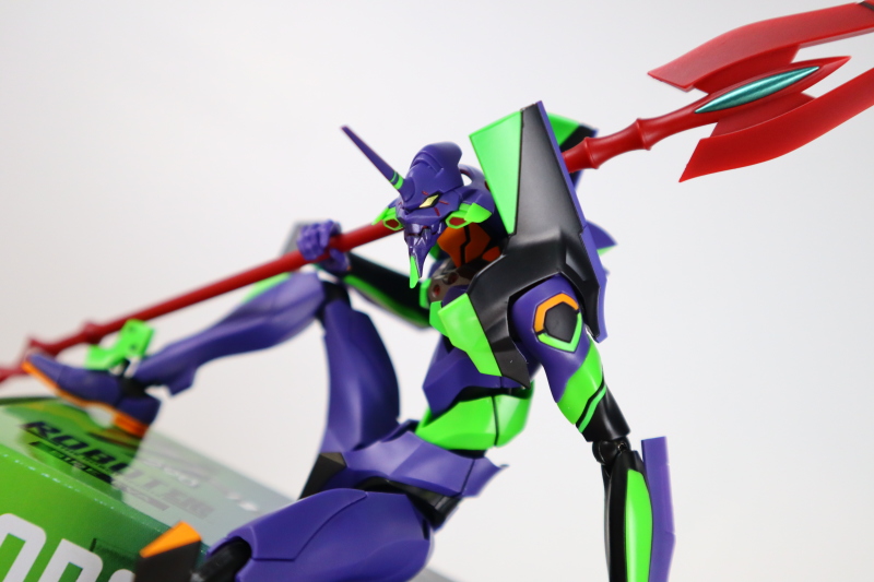 【玩具開箱】換個配色多一把槍，就想要我買單...真香｜BANDAI ROBOT魂 新福音戰士劇場版：終 初號機 卡西烏斯之槍