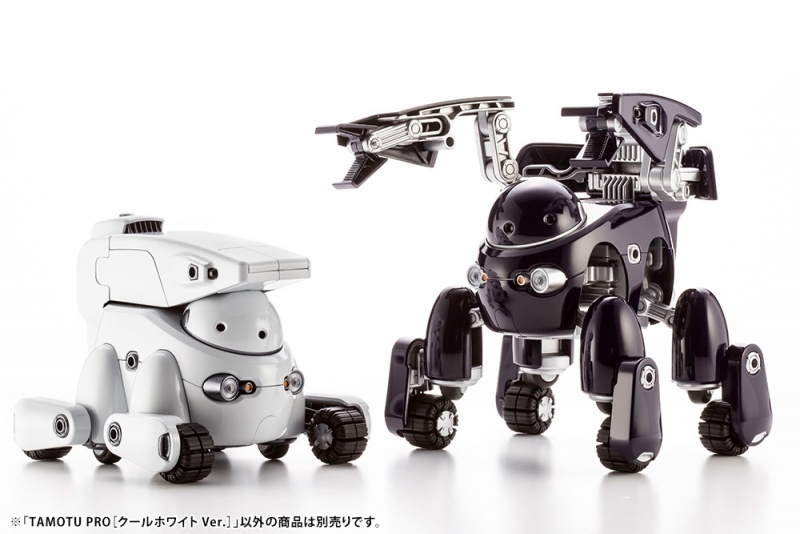 壽屋ｘ造形作家MiZ原創機器人『TAMOTU PRO 午夜藍/酷炫白』預計 05 月發售！
