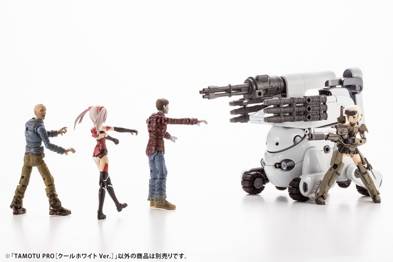 壽屋ｘ造形作家MiZ原創機器人『TAMOTU PRO 午夜藍/酷炫白』預計 05 月發售！