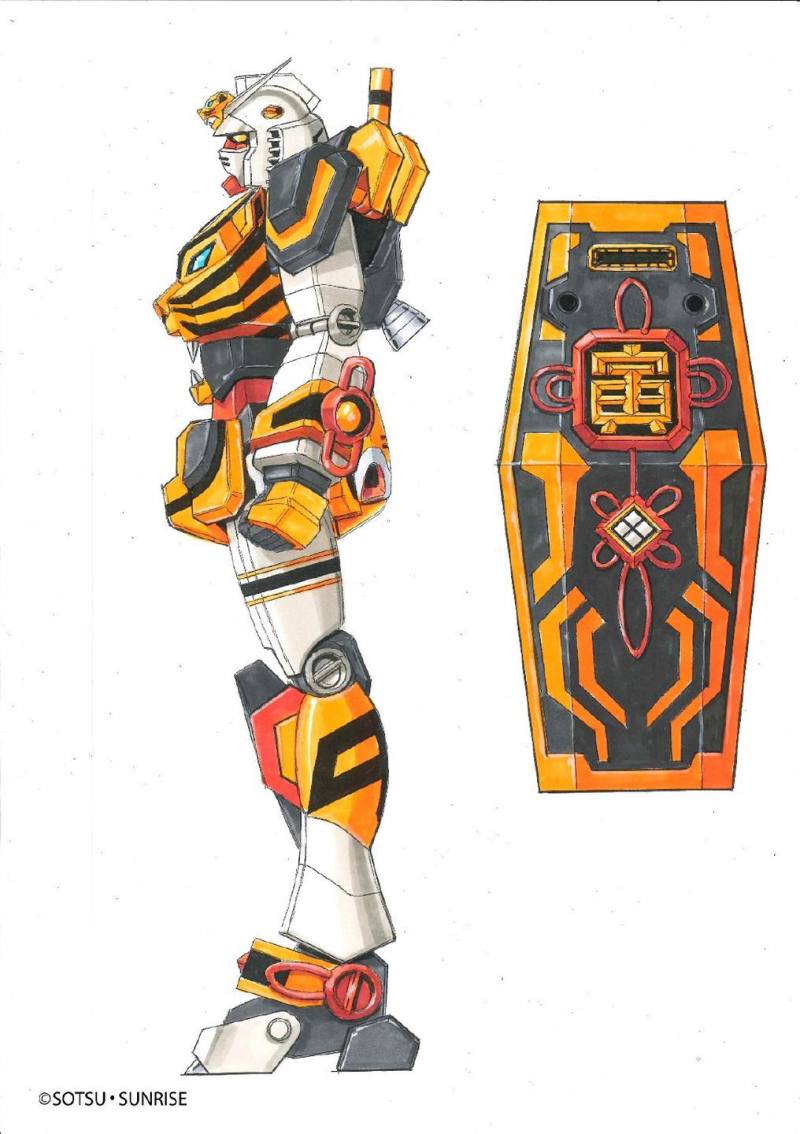 大河原邦男設計【十二生肖鋼彈】新作「寅虎鋼彈」設定圖公開!