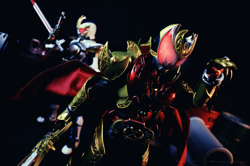 『開箱』KIVA真骨終於可以三代同堂？還可以變成夢幻型態？KIVA 魔皇型態Emperor Form 真骨彫『 JESPER叉燒HOBBY廢話開箱』