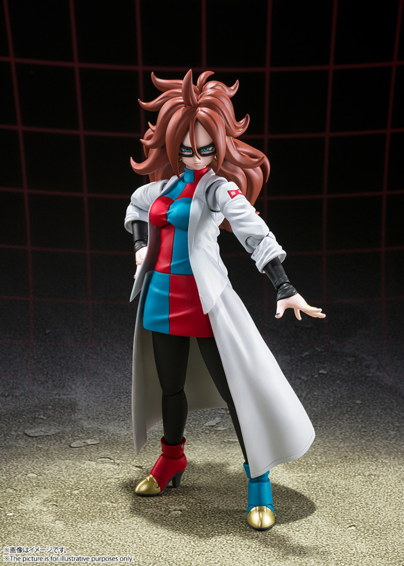 美豔科學家！S.H.Figuarts 《七龍珠FighterZ》人造人21號 白衣版本
