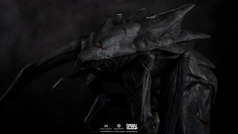 SPIRAL STUDIO TOTM系列「哥吉拉 II 怪獸之王 穆透女王」52公分份量襲來！