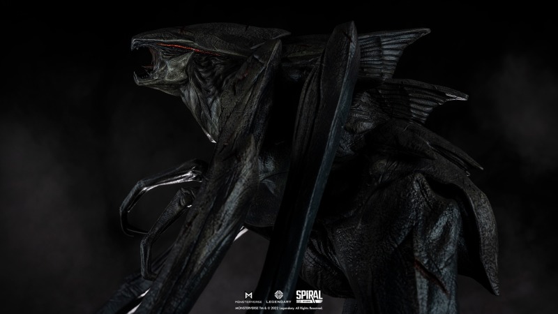 SPIRAL STUDIO TOTM系列「哥吉拉 II 怪獸之王 穆透女王」52公分份量襲來！