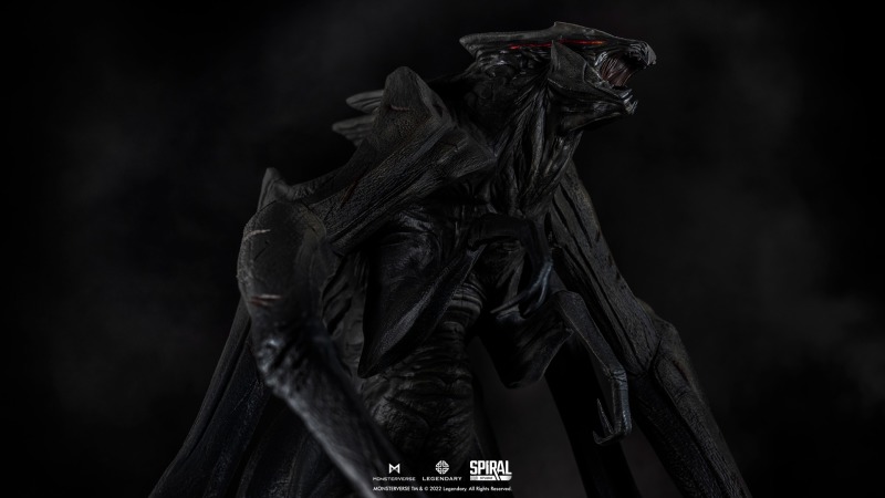 SPIRAL STUDIO TOTM系列「哥吉拉 II 怪獸之王 穆透女王」52公分份量襲來！