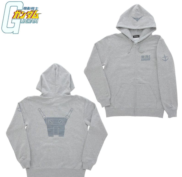 這次你想成為哪一台?萬代《機動戰士鋼彈》MS系列連帽外套六款推出