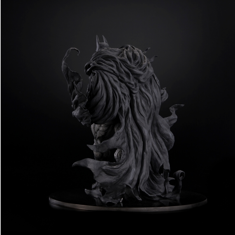 千值練 sofbinal 系列「DC 漫畫：蝙蝠俠 Hard Black Ver.」（バットマン ハードブラック Ver.）大尺寸軟膠玩具