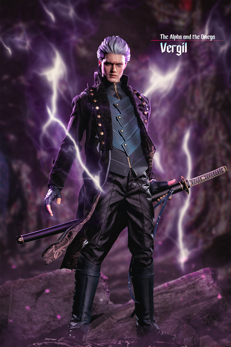 Asmus toys 《惡魔獵人5》Devil may cry 冷酷中二病 Vergil !!
