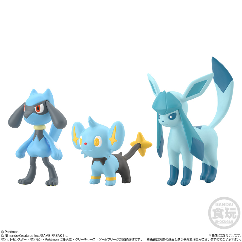 食玩 POKEMON SCALE WORLD『阿爾宙斯 / 神奧地方套組2』陸續登場!