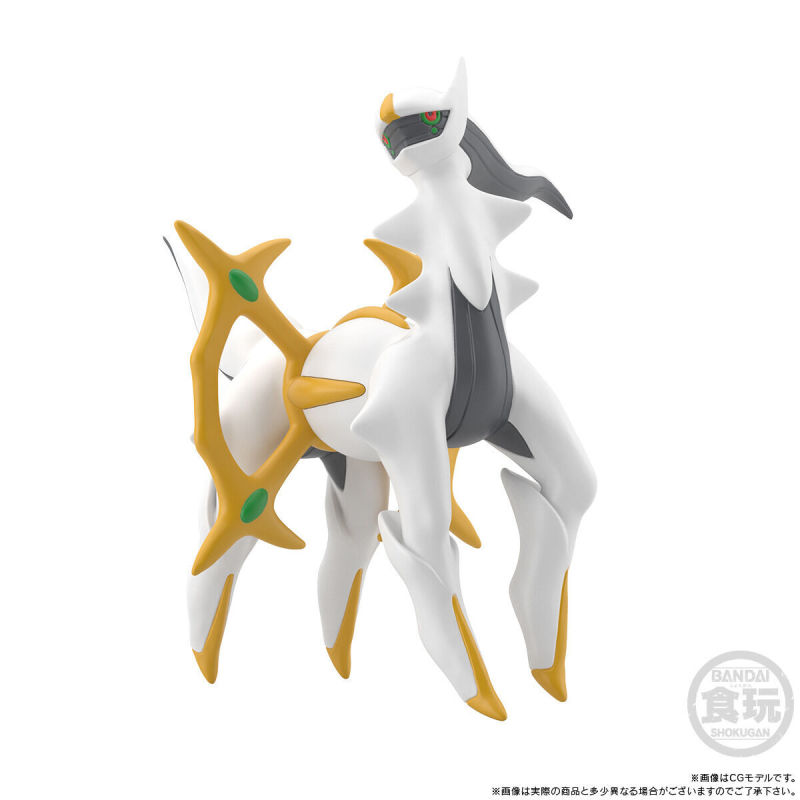 食玩 POKEMON SCALE WORLD『阿爾宙斯 / 神奧地方套組2』陸續登場!