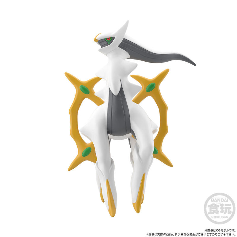 食玩 POKEMON SCALE WORLD『阿爾宙斯 / 神奧地方套組2』陸續登場!