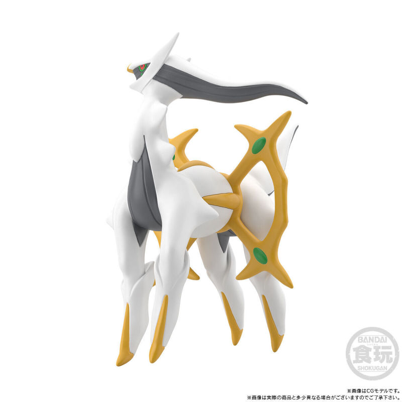 食玩 POKEMON SCALE WORLD『阿爾宙斯 / 神奧地方套組2』陸續登場!