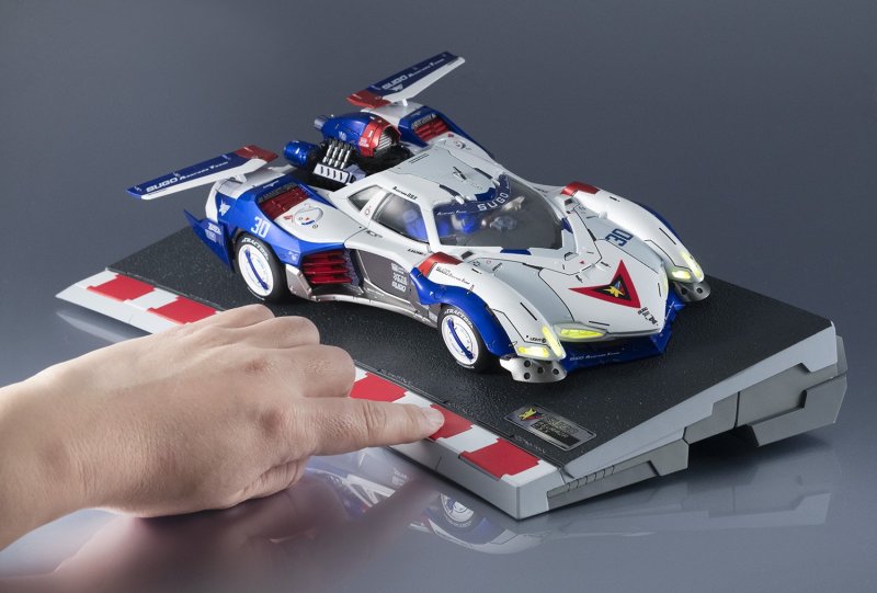 Megahouse X threezero 攜手打造『VA Hi-SPEC UNITED 閃電霹靂車 阿斯拉G.S.X』預計明年 03 月發售!