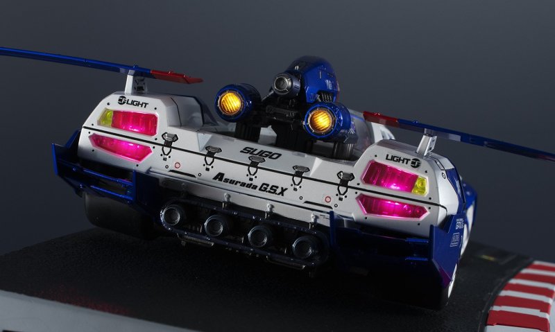 Megahouse X threezero 攜手打造『VA Hi-SPEC UNITED 閃電霹靂車 阿斯拉G.S.X』預計明年 03 月發售!