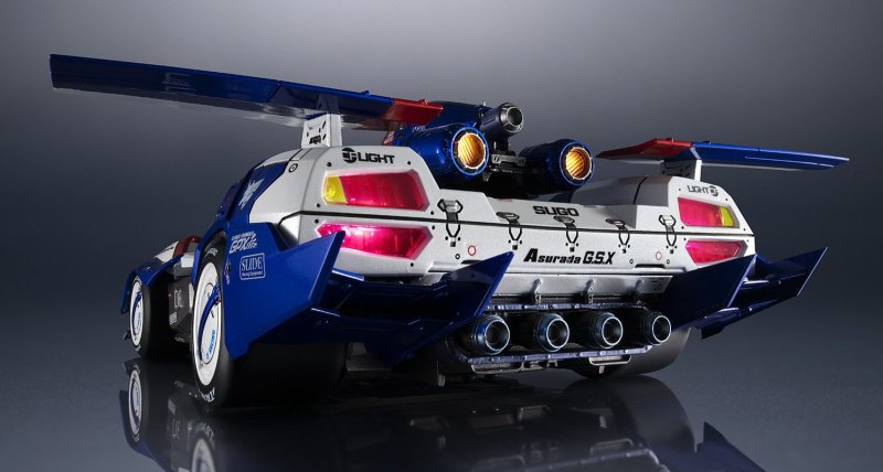 Megahouse X threezero 攜手打造『VA Hi-SPEC UNITED 閃電霹靂車 阿斯拉G.S.X』預計明年 03 月發售!