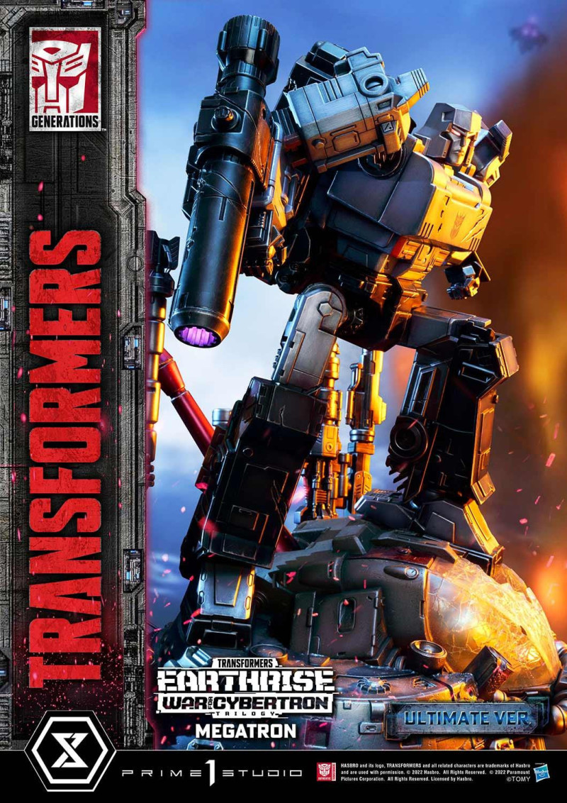Prime 1 Studio《變形金剛:賽博坦大戰三部曲》密卡登 Ultimate版 雕像