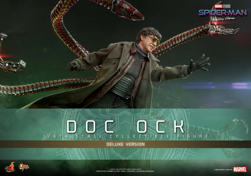 Hot Toys《蜘蛛人:無家日》八爪博士(Doc Ock)豪華版 1/6 比例收藏級人偶