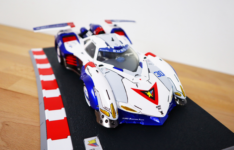 【最速開箱】日港混血的最帥阿斯拉GSX｜Megahouse x threezero Hi-SPEC UNITED 閃電霹靂車 阿斯拉GSX