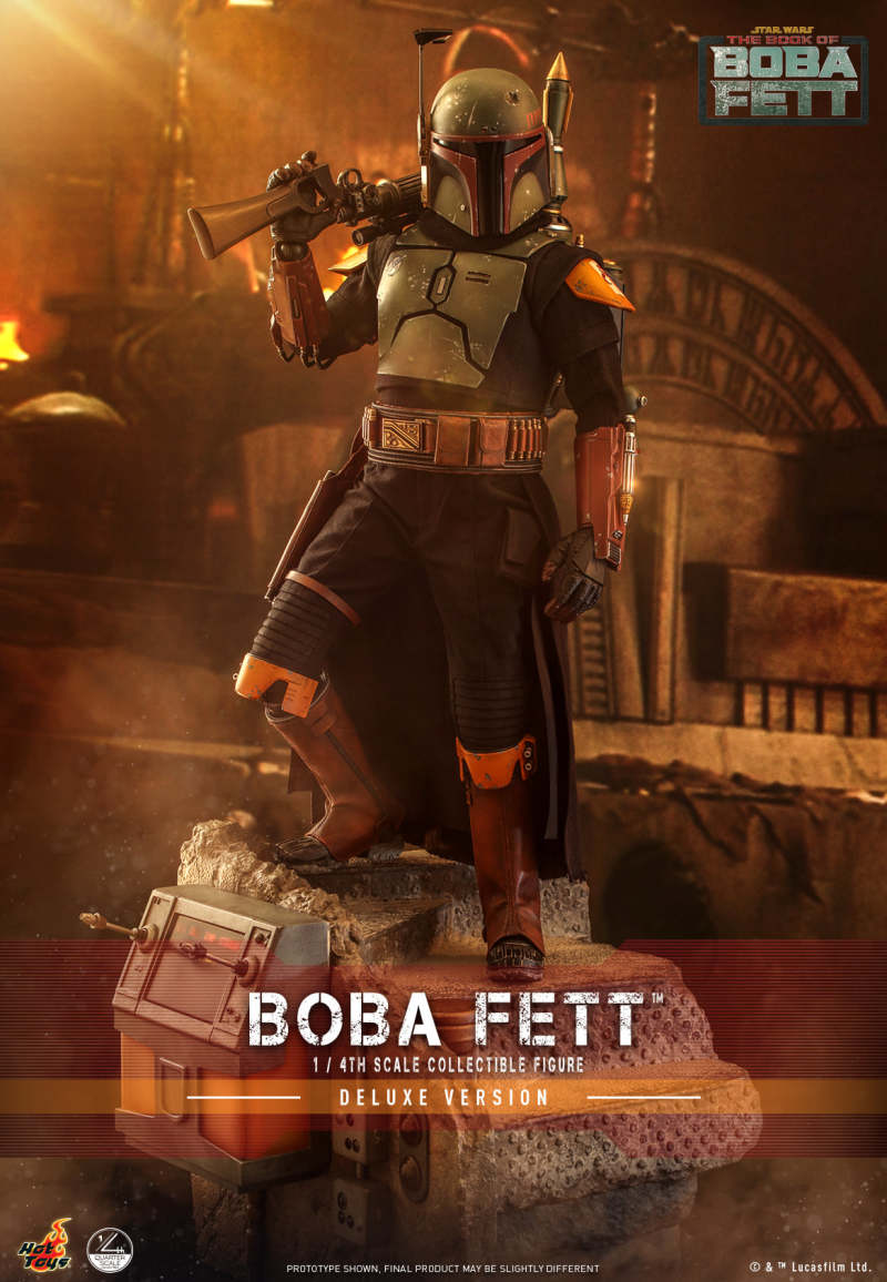 Hot Toys《波巴·費特之書》波巴·費特（Boba Fett）1/4 比例收藏級人偶 豪華版