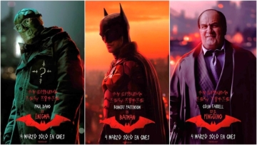 《蝙蝠俠》新一批角色海報亮相！跟隨「世界最強偵探」一起解開反派謎語人的層層詭計