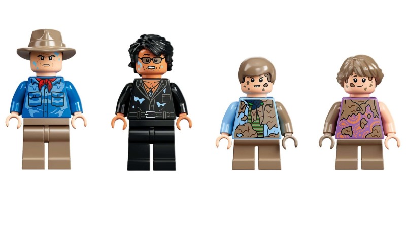 LEGO 76956《侏羅紀公園》霸王龍脫逃(T. rex Breakout)經典遊園車一次給你兩台!