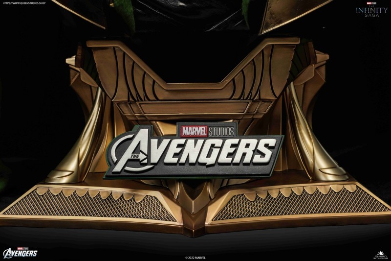 Queen Studios「洛基」1/1真實比例半身胸像 抖森邪氣頭雕極擬真還原!