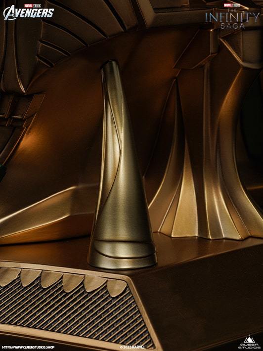 Queen Studios「洛基」1/1真實比例半身胸像 抖森邪氣頭雕極擬真還原!