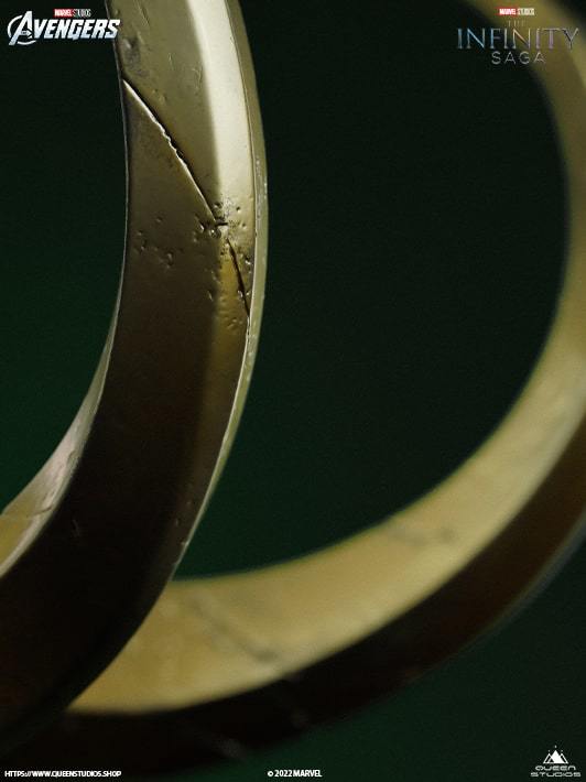 Queen Studios「洛基」1/1真實比例半身胸像 抖森邪氣頭雕極擬真還原!