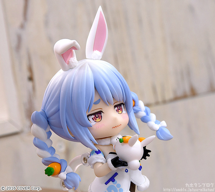 黏土人hololive「兔田佩克拉」Q版再現PEKO RAP造型!