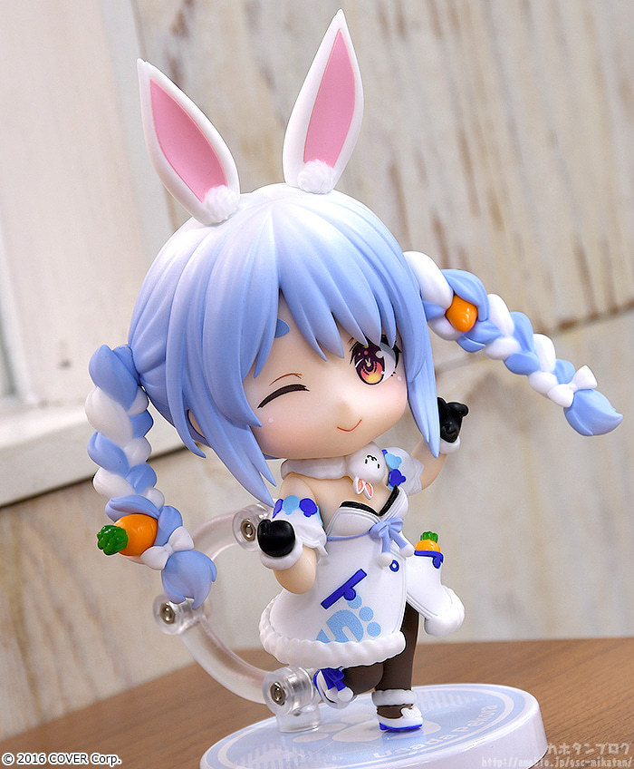 黏土人hololive「兔田佩克拉」Q版再現PEKO RAP造型!