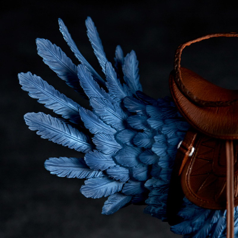 海洋堂 TAKEYA 式自在置物系列《風之谷》陸行鳥「鳥馬」可動模型