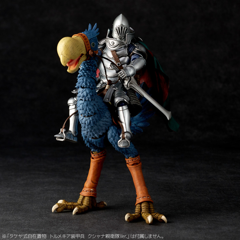 海洋堂 TAKEYA 式自在置物系列《風之谷》陸行鳥「鳥馬」可動模型