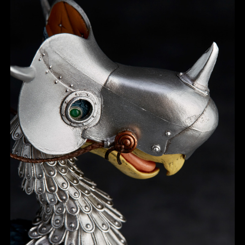 海洋堂 TAKEYA 式自在置物系列《風之谷》銀戰甲「鳥馬 庫夏娜親衛隊Ver.」可動模型