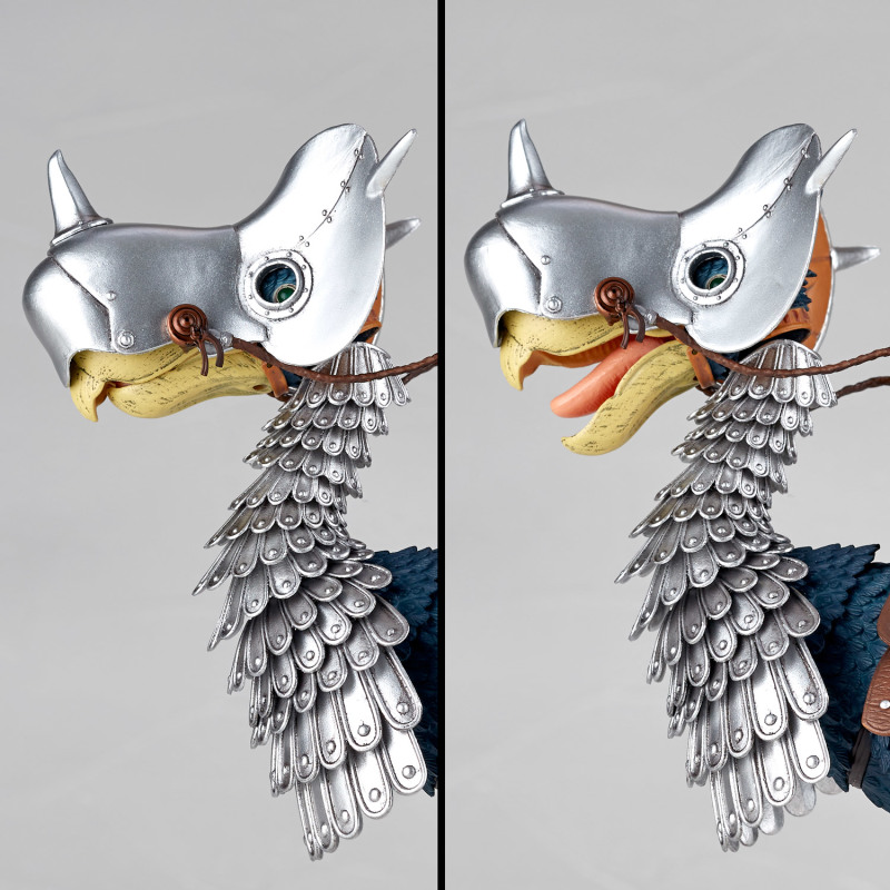 海洋堂 TAKEYA 式自在置物系列《風之谷》銀戰甲「鳥馬 庫夏娜親衛隊Ver.」可動模型