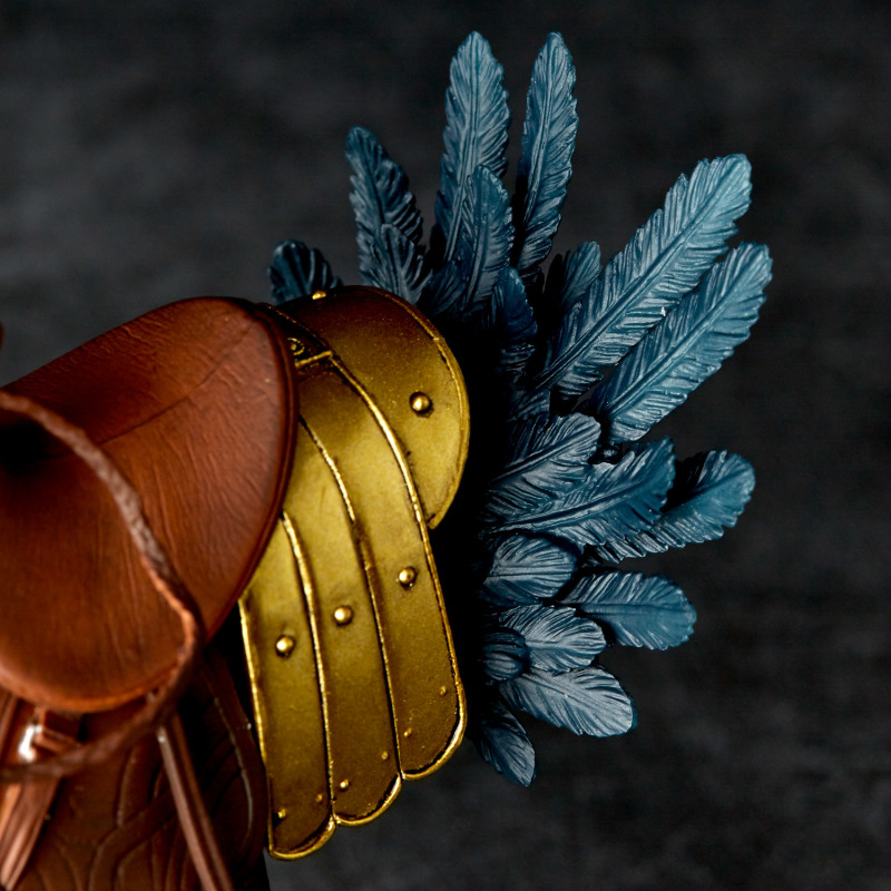 海洋堂 TAKEYA 式自在置物系列《風之谷》「鳥馬 烏王親衛隊Ver.」可動模型 守護國王的金鎧甲！