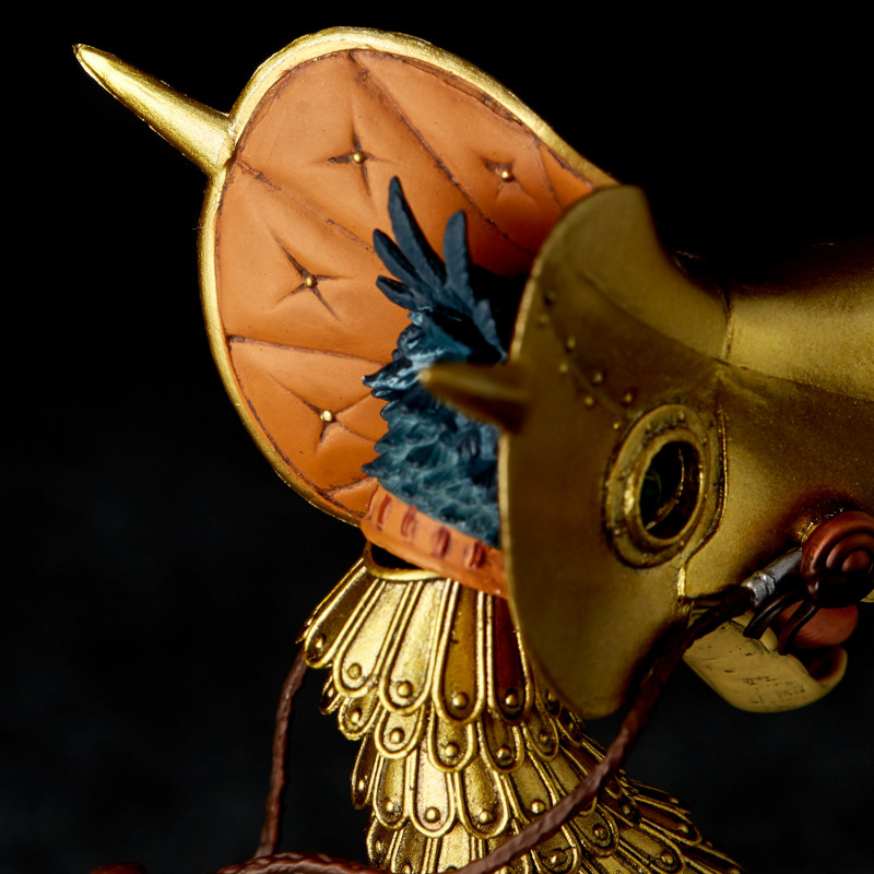 海洋堂 TAKEYA 式自在置物系列《風之谷》「鳥馬 烏王親衛隊Ver.」可動模型 守護國王的金鎧甲！