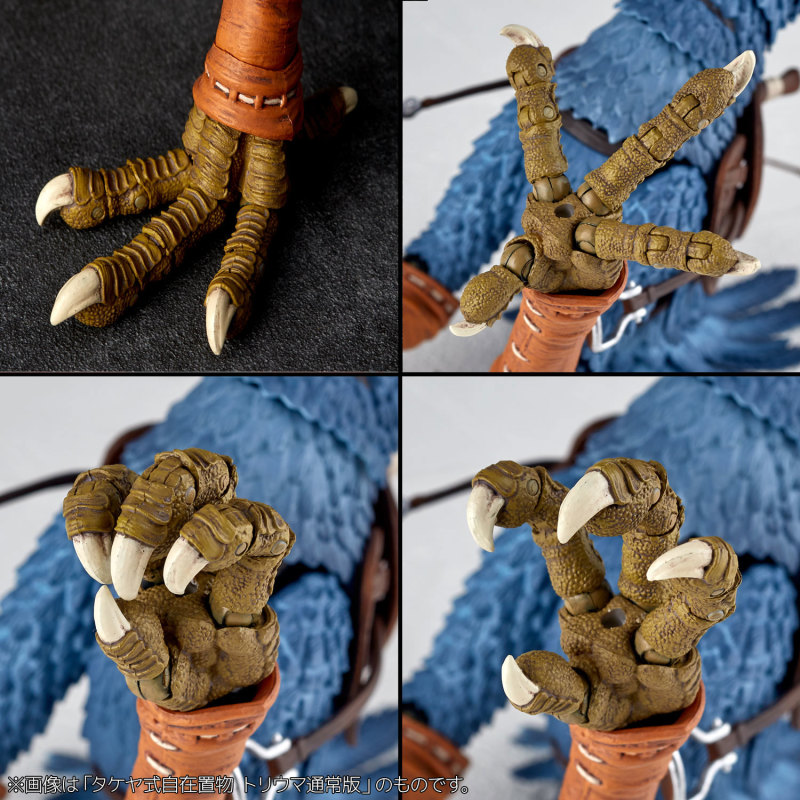 海洋堂 TAKEYA 式自在置物系列《風之谷》「鳥馬 烏王親衛隊Ver.」可動模型 守護國王的金鎧甲！