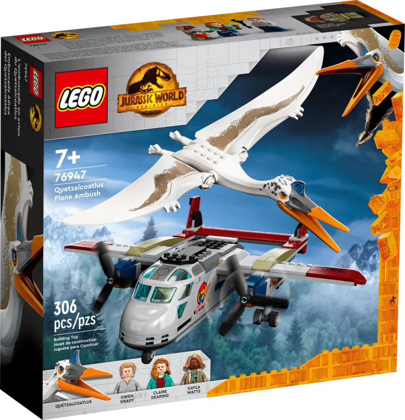 LEGO 76943~76948《侏羅紀世界:統霸天下》多款盒組發表 更多恐龍來襲!