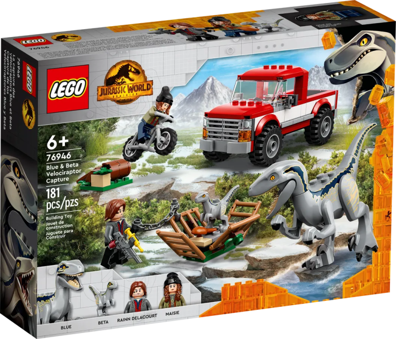 LEGO 76943~76948《侏羅紀世界:統霸天下》多款盒組發表 更多恐龍來襲!