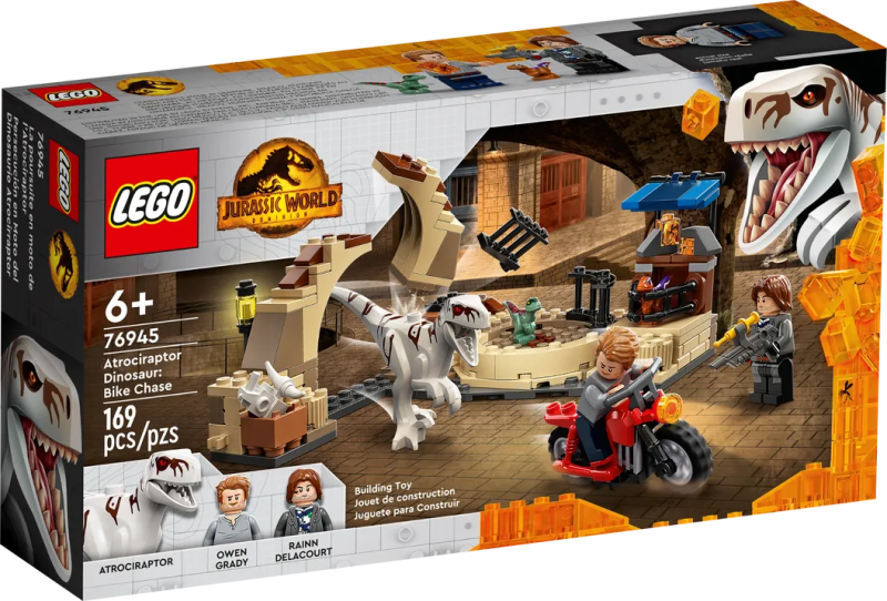 LEGO 76943~76948《侏羅紀世界:統霸天下》多款盒組發表 更多恐龍來襲!