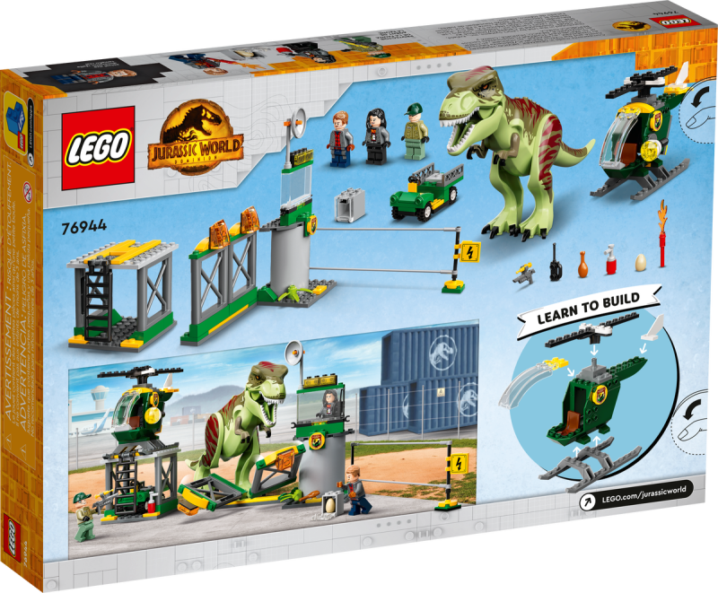 LEGO 76943~76948《侏羅紀世界:統霸天下》多款盒組發表 更多恐龍來襲!