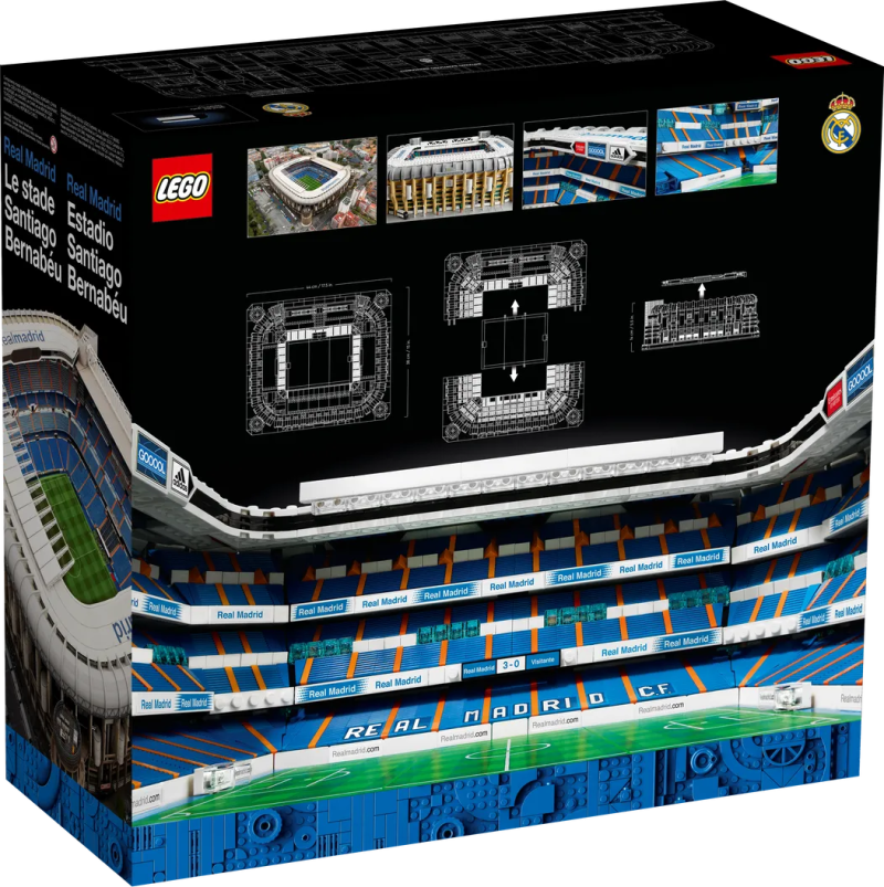 LEGO 10299 創意系列【皇家馬德里– 聖地牙哥·伯納烏球場】Real Madrid – Santiago Bernabéu Stadium