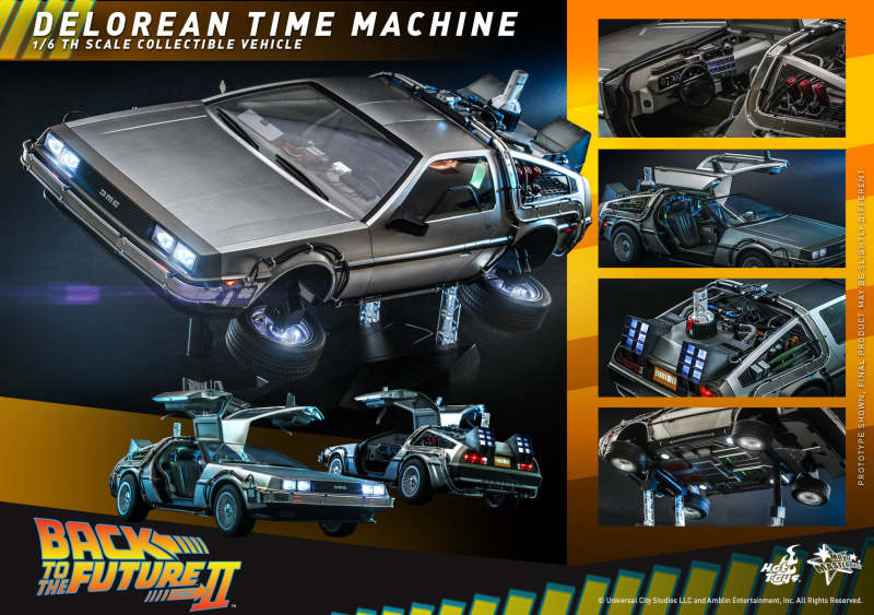 Hot Toys – MMS636 –《回到未來II》迪羅倫時光車（DeLorean Time