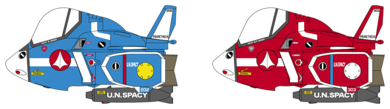 情侶雙雙飛！HASEGAWA《超時空要塞》VF-1J バルキリー馬克斯 米莉亞 蛋機模型